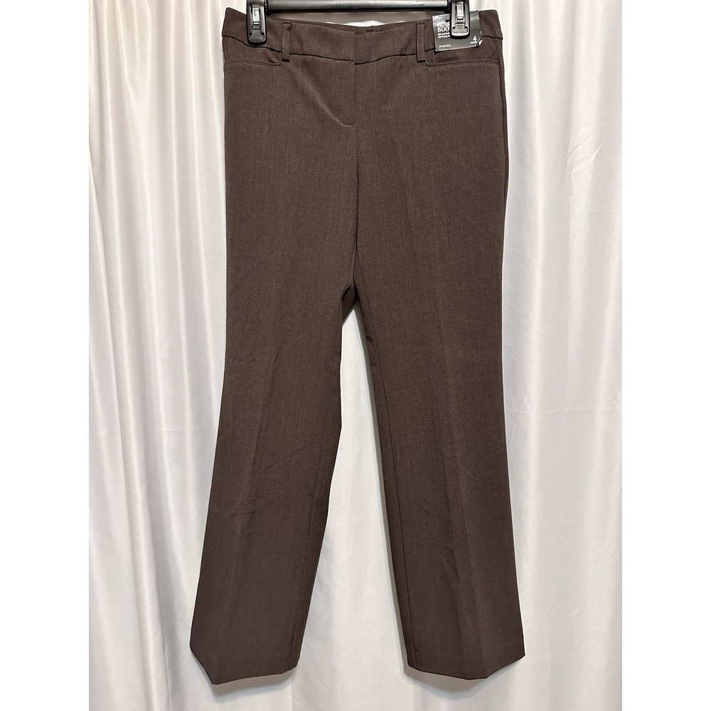 New New York Company Size 4P Pants 7th Ave Bootcut Stretch Below waist Slimmin
